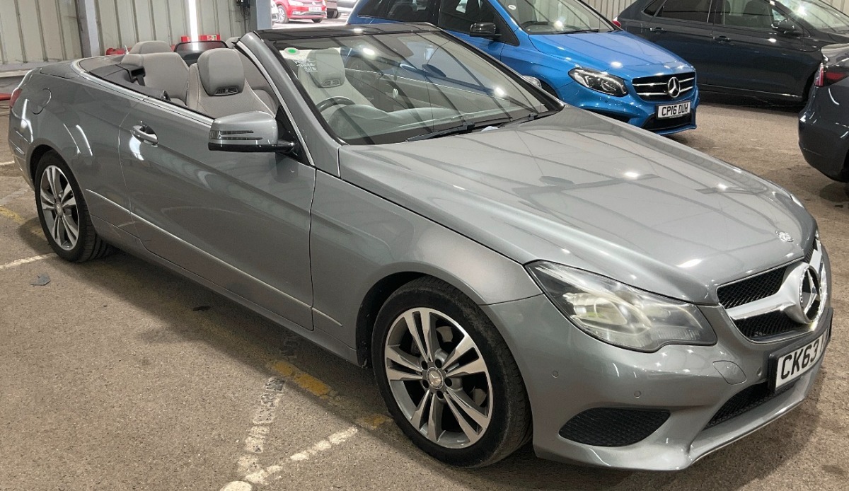 Mercedes Benz E class Convertable
